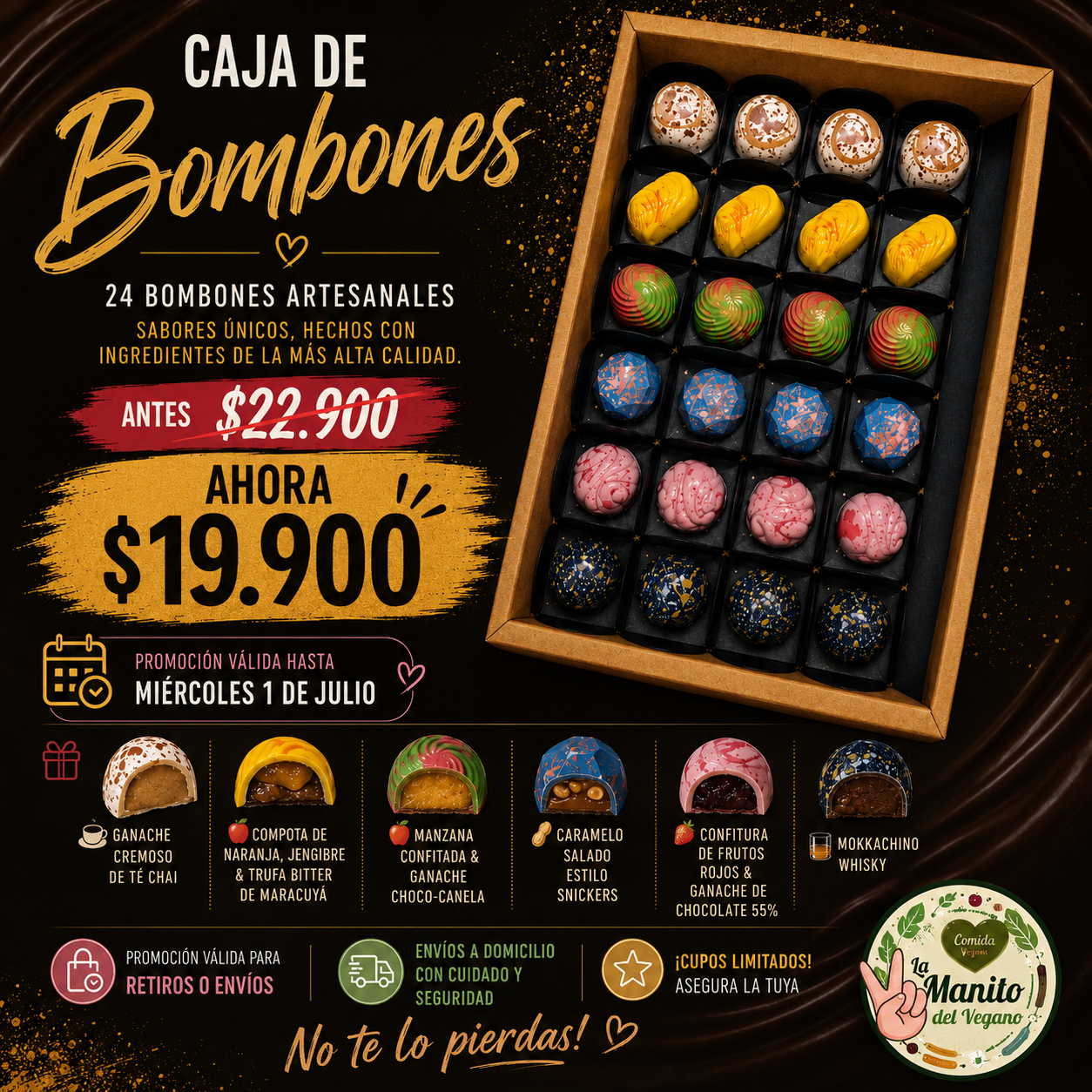 promocion 24 bombones